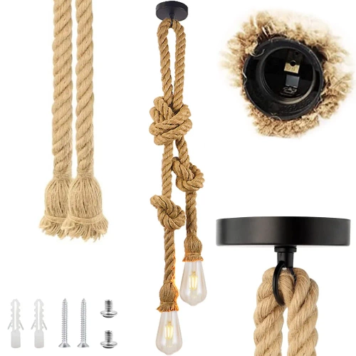 ZRT-R100-B | Candeeiro de teto suspenso | Sótão | Boho