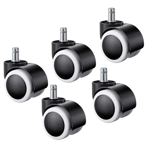 WXL-D50MM-5DB | Univerzális kerekek irodai székhez | 5 db-os bútorgörgő készlet | Görgők forgószékhez