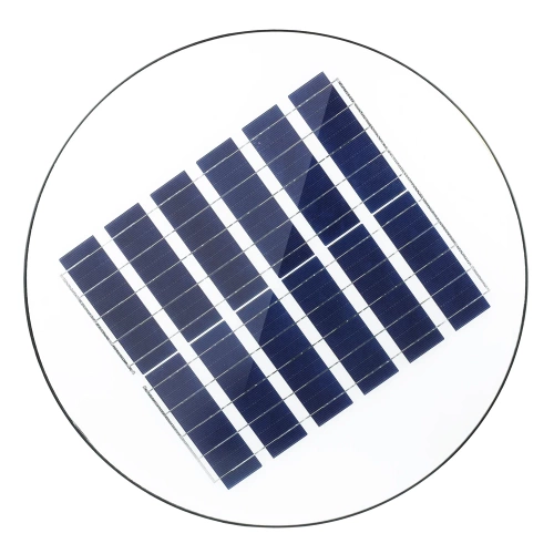 LED-Straßenleuchte Solar UFO | 1.000 W, 12 Ah, IP65, 672 SMD5730 LEDs | großes Solarpanel 6 V/15 W | Fernbedienung | LDT-B840